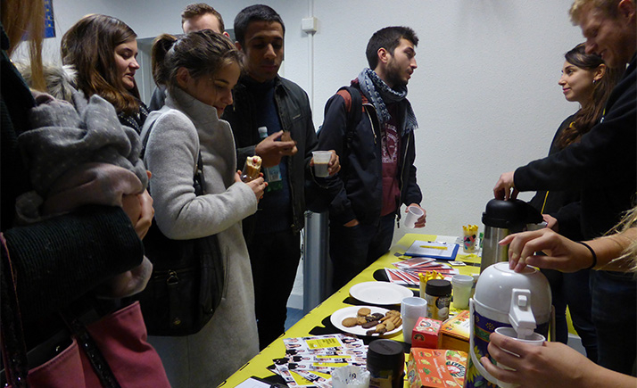 Les stands i-Share du Campus Carreire