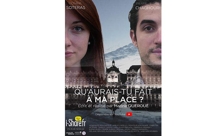 mini-série interactive i-Share affiche qu'aurais-tu fait à ma place ?