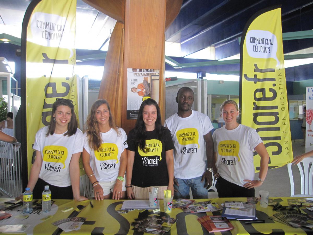 Marie, Amélie, Ophélie, Jean-Pegy et Laureline – Campus Carreire, Segalen