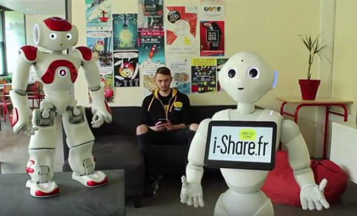 Etude i-Share et les robots Nao et Pepper