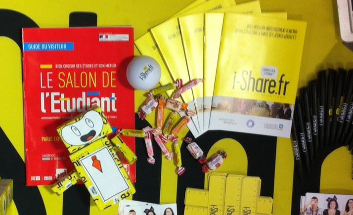 i-Share au Salon de l'Etudiant Paris