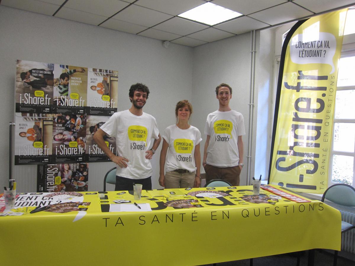 Mehdi, Camille et Pierre – Campus La Victoire, Segalen